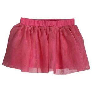 6-9 Mos Cherokee Pink silk short tutu skirt